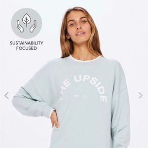 The Upside Austin Oversized Crew Sweatshirt — XXS